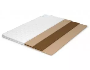 Тонкий матрас с кокосом Lonax Cocos Dual Memory 6